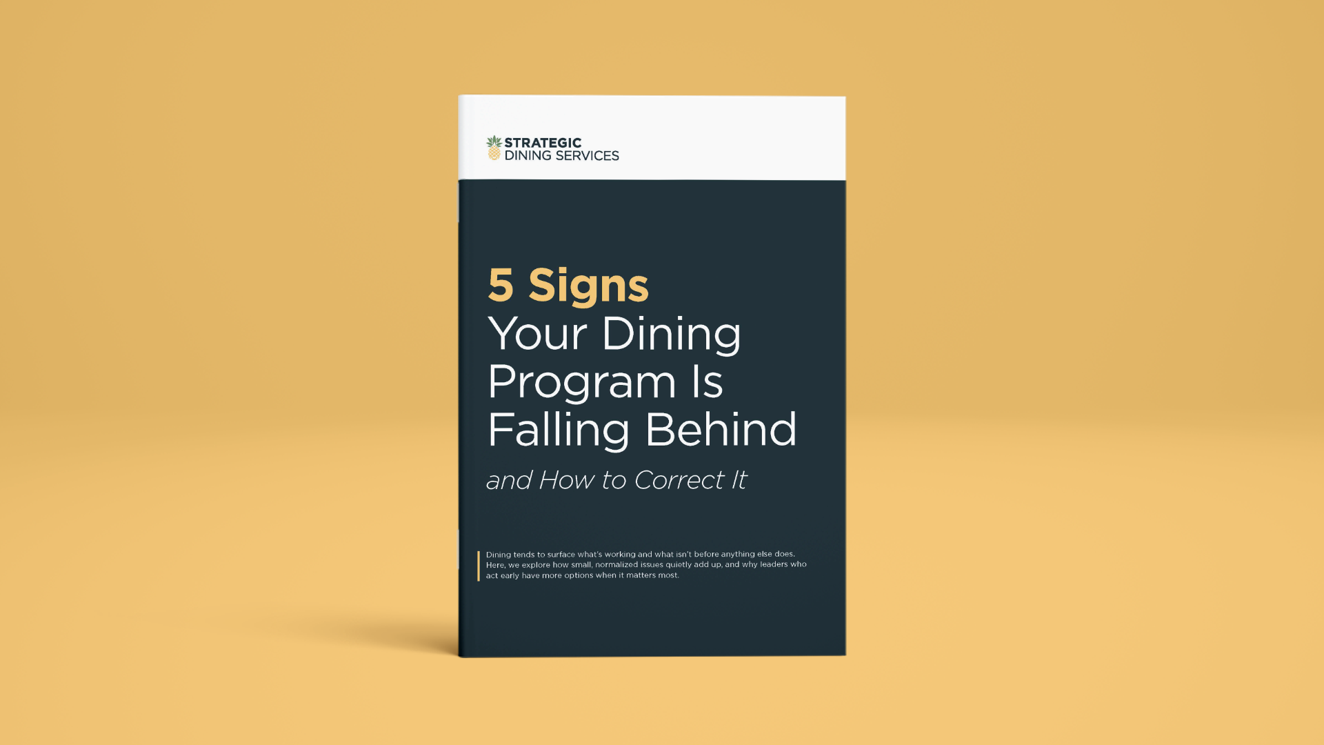 Dining In Program Examples 5 Signs Your Dining Program Is Falling Behind - Strategic Dining Services